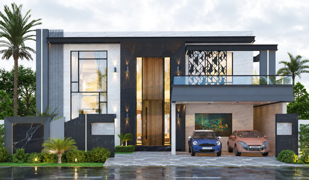 Architectural Visualization Studio showcasing realistic 3D architectural rendering and modern building design concepts
