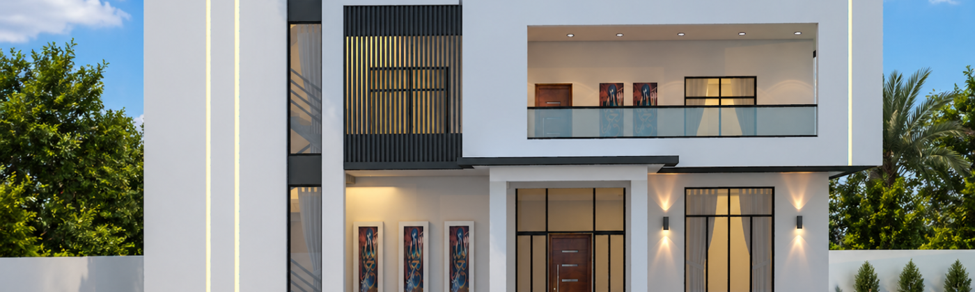 Photorealistic 3D walkthrough animation of a residential real estate project in Pakistan created by Studio3