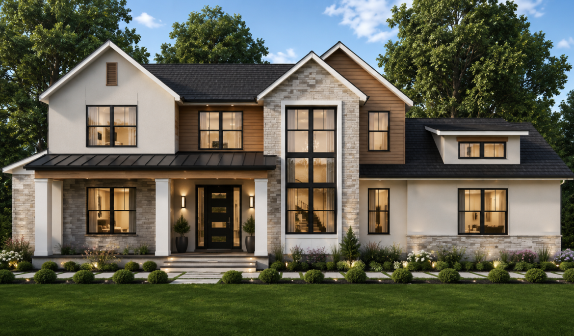 3D architectural modeling services rendering of a UK building by Studio3