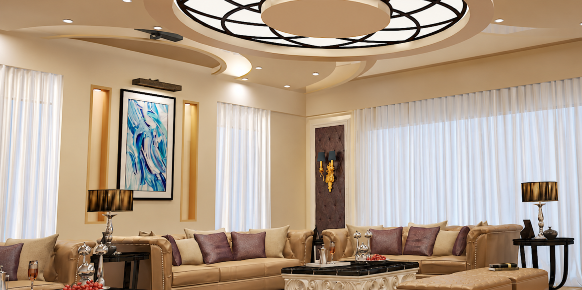 Online Villa 3D Interior Rendering – Saudi Arabia