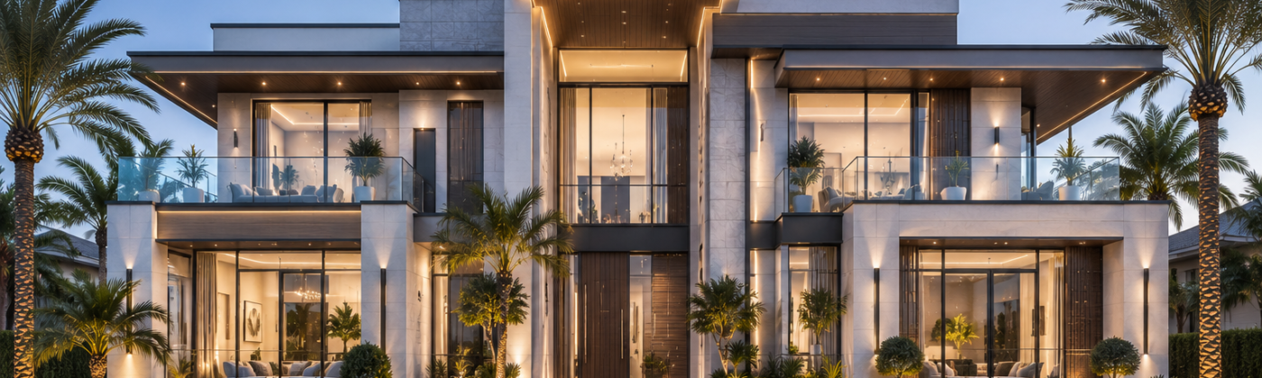3D rendering for real estate developers UAE showing a photorealistic Dubai tower exterior by Studio3