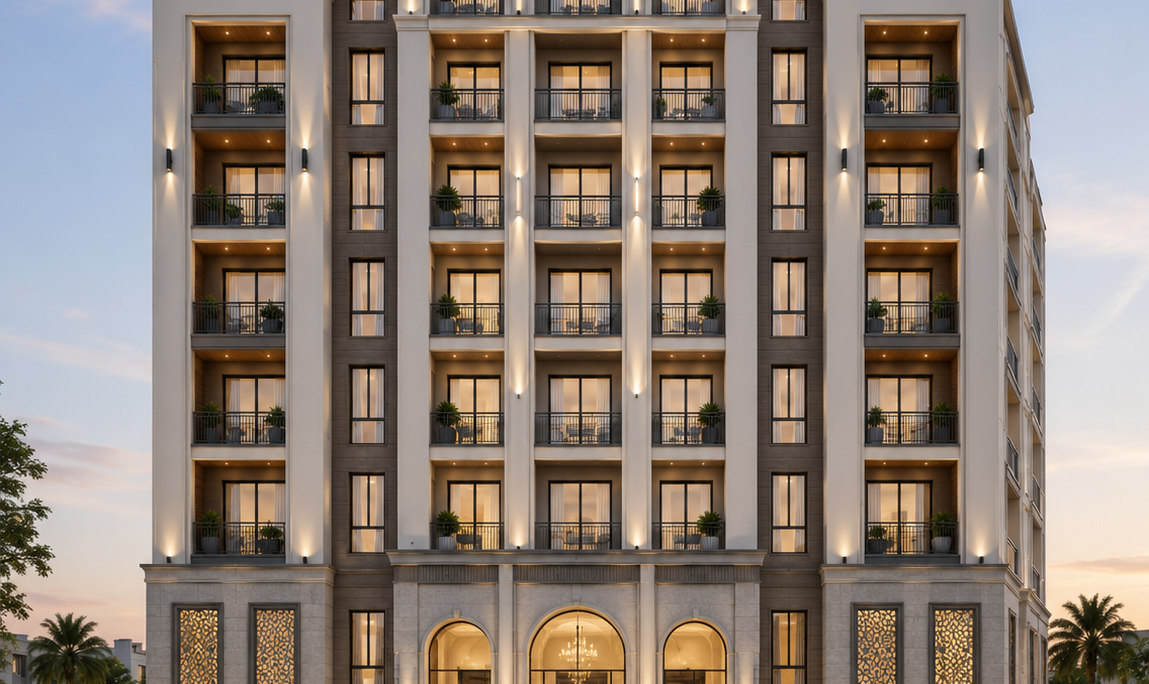 Photorealistic 3D walkthrough animation for a luxury real estate project in the USA