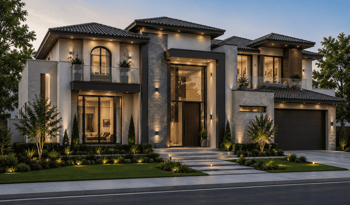 Architectural rendering services New Zealand showing photorealistic Auckland building exterior
