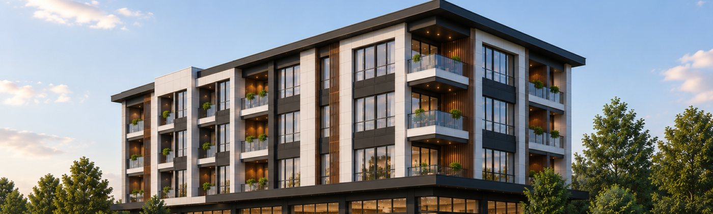CGI for property developers UK photorealistic exterior visualization by Studio3