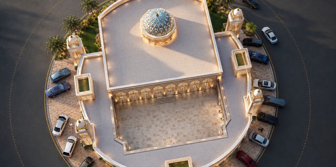 Mosque Architectural Rendering: Bringing Sacred Design to Life in 3D