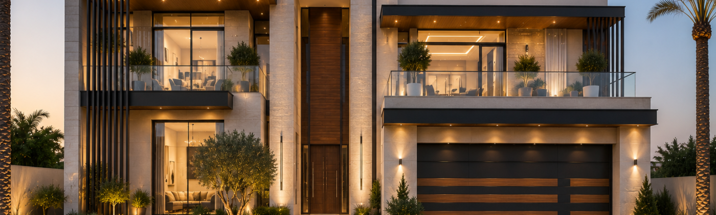 off-plan property 3D rendering Dubai apartment tower exterior view